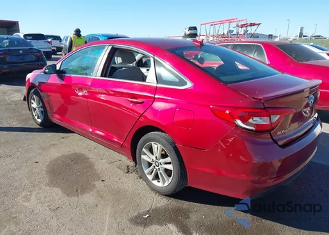 2015 Hyundai Sonata Se z USA, uszkodzony, nr VIN 5NPE24AF3FH079878